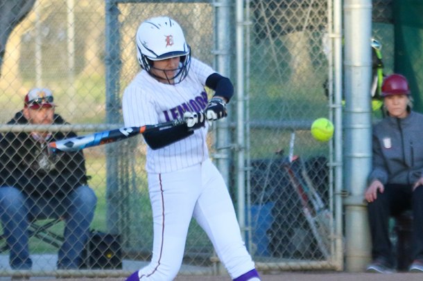 Freshman Susannah Campos stroked a grand slam in the game to break a tie game.